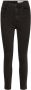 NOISY MAY cropped high waist skinny jeans NMAGNES black denim - Thumbnail 1