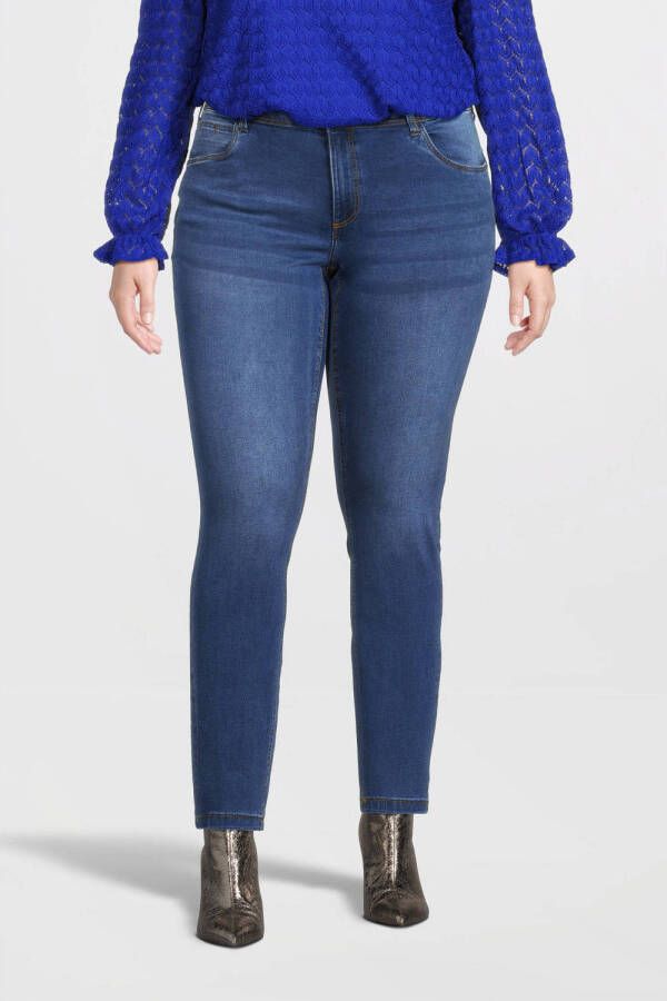 NOISY MAY Curve slim fit jeans NMJEN medium blue denim