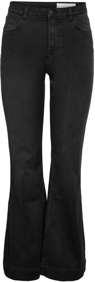 NOISY MAY Curve high waist flared jeans black denim - Foto 2