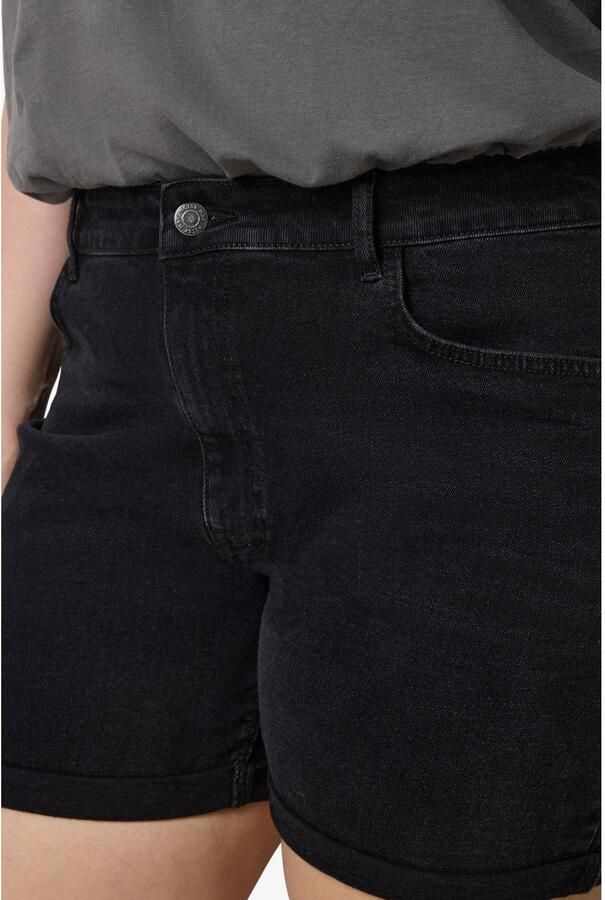 NOISY MAY Curve regular high waist denim short black denim - Foto 3