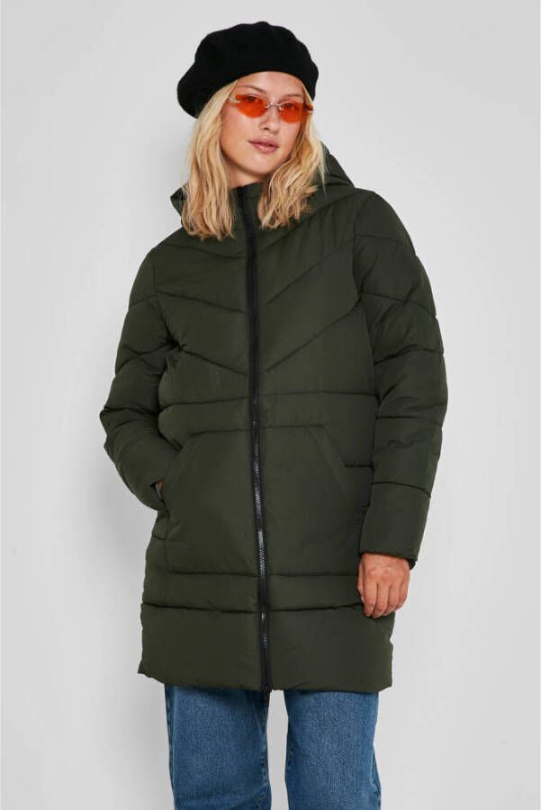 Noisy may Gewatteerde jas NMDALCON L S LONG JACKET NOOS FWD