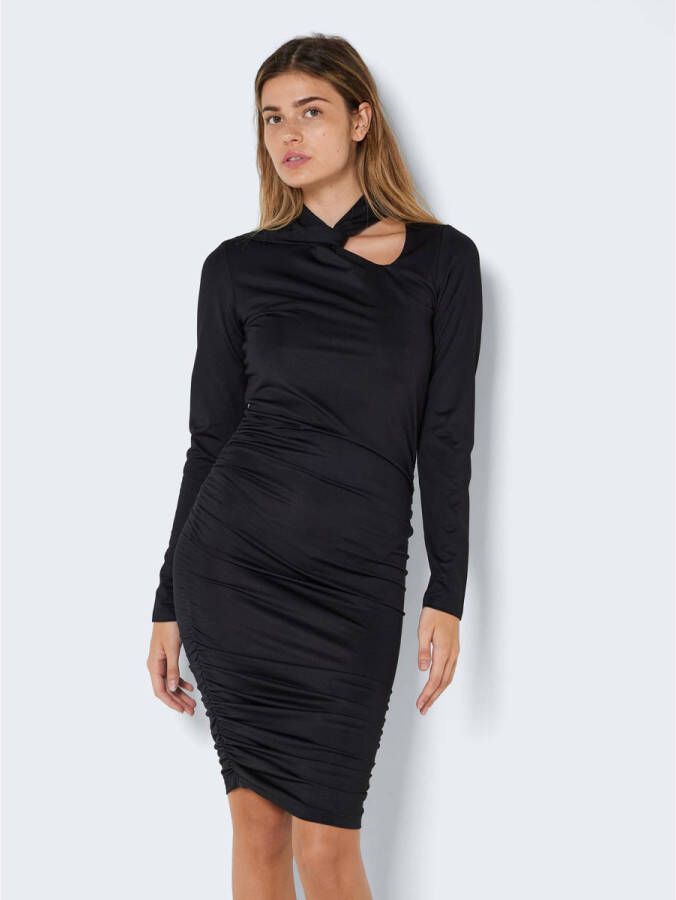 NOISY MAY jurk NMFAYE met open detail zwart