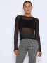 Noisy May Shirt met lange mouwen in semi-transparant design model 'JUDITH' - Thumbnail 1