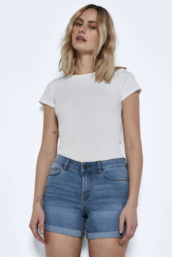 Noisy May Korte jeans met steekzakken model 'BE LUCY'