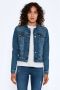 Noisy may Jeansjack NMDEBRA L S BLUE DENIM JACKET NOOS - Thumbnail 1