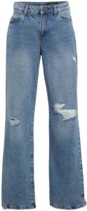 Noisy May Regular fit jeans met destroyed-effecten model 'Amanda'