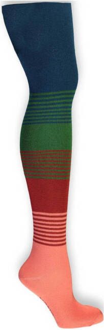 NONO maillot Renee multicolor Blauw Meisjes Katoen Streep 104 116