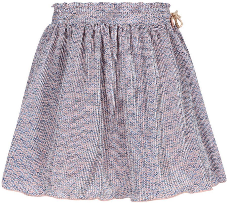 NONO A-lijn rok blauw