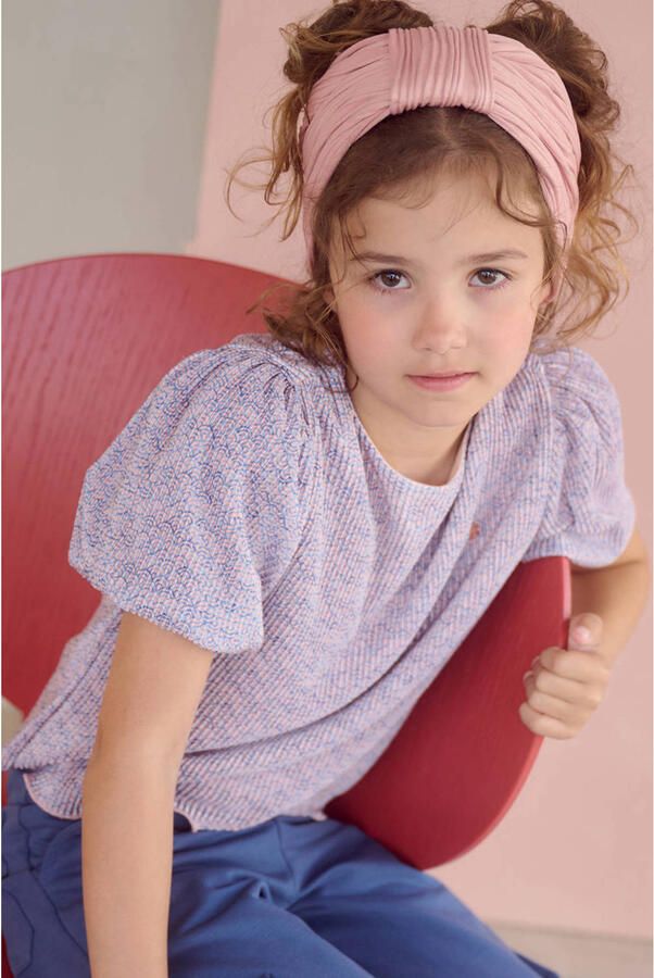 NONO blousetop blauw - Foto 3