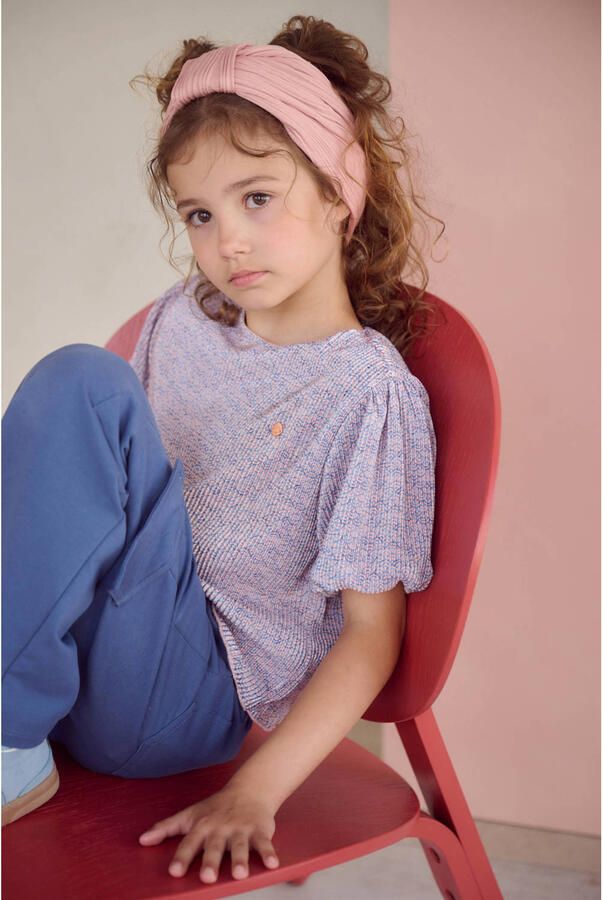 NONO blousetop blauw - Foto 2
