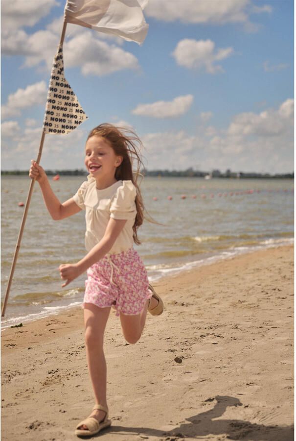 NONO Meisjes Tops & T-shirts Kit Structured Top Creme - Foto 5