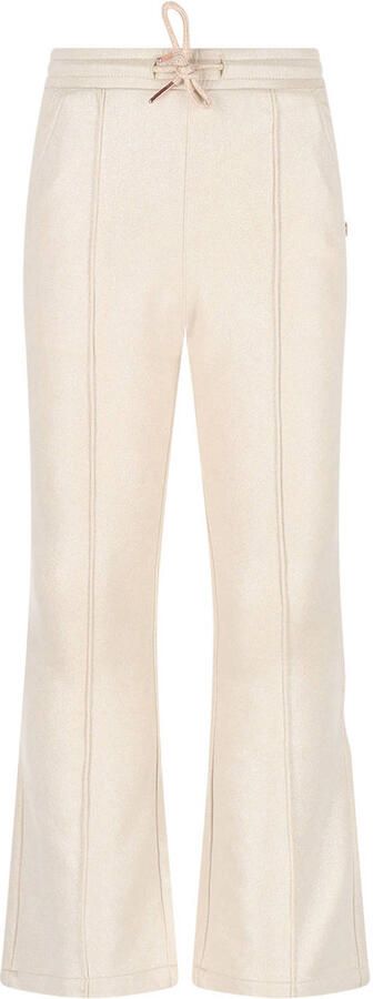 NONO Meisjes Broeken Soy Flared Coated Pants Zand - Foto 5