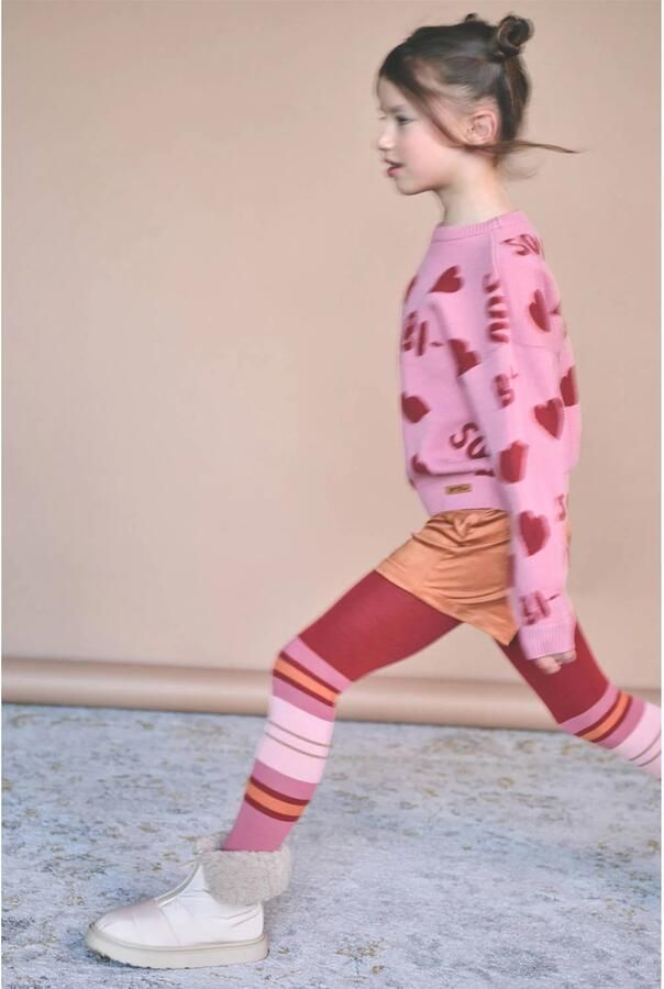 NONO Meisjes Truien & Vesten Katie Knitted Sweater Roze - Foto 2