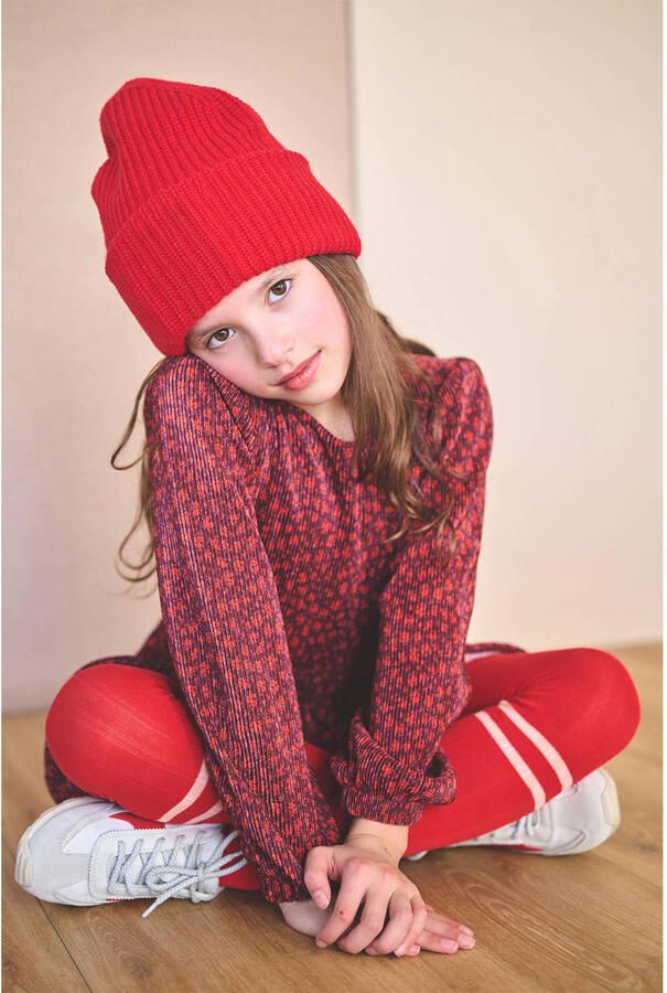 NONO katoenen maillots rood ecru - Foto 2