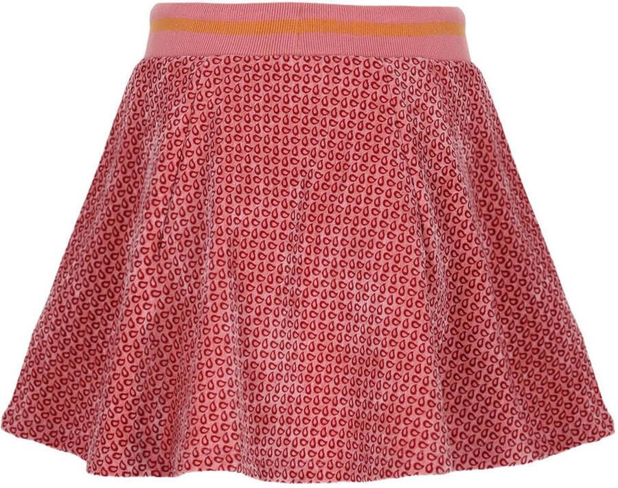 NONO korte A-lijn rok roze - Foto 2
