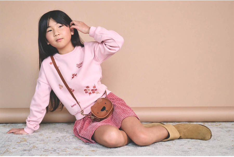 NONO sweater met print roze - Foto 3