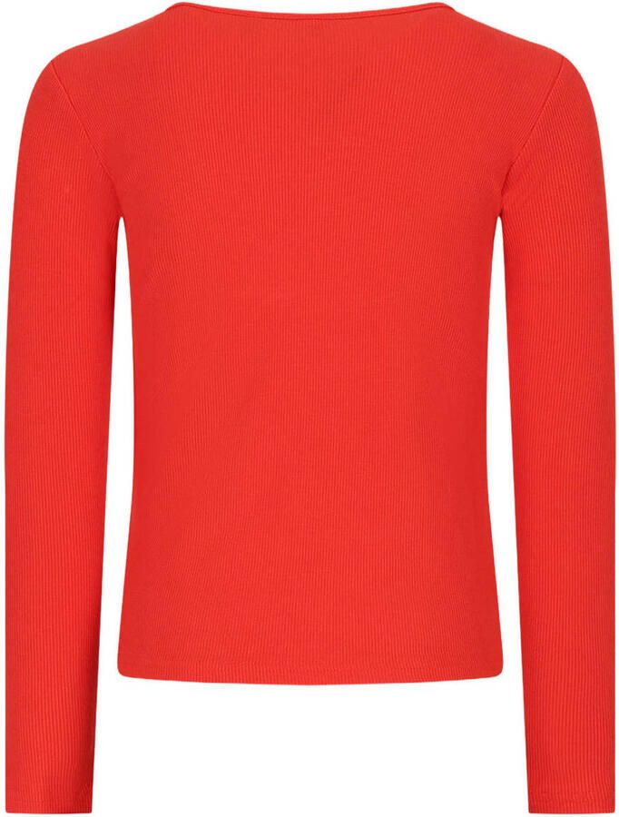 NONO longsleeve met hartjes rood