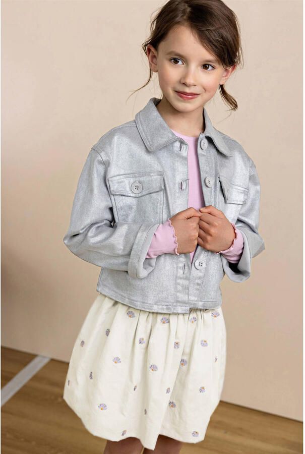 NONO longsleeve roze rib gebreid - Foto 2