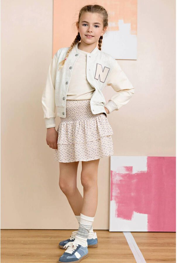 NONO longsleeve wit rib gebreid - Foto 3