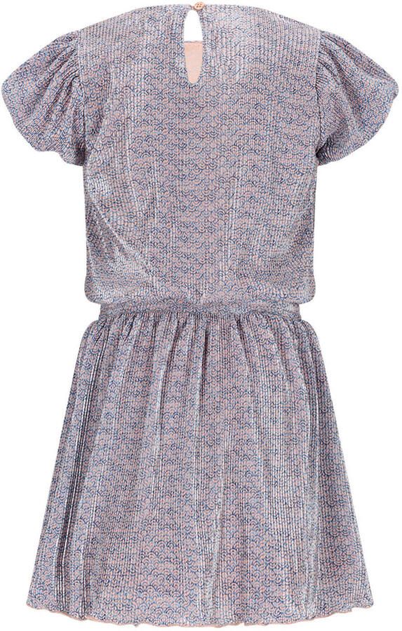 NONO midi jurk blauw - Foto 2