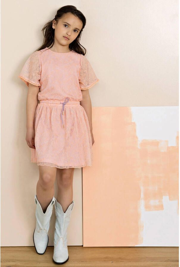 NONO midi jurk roze - Foto 2