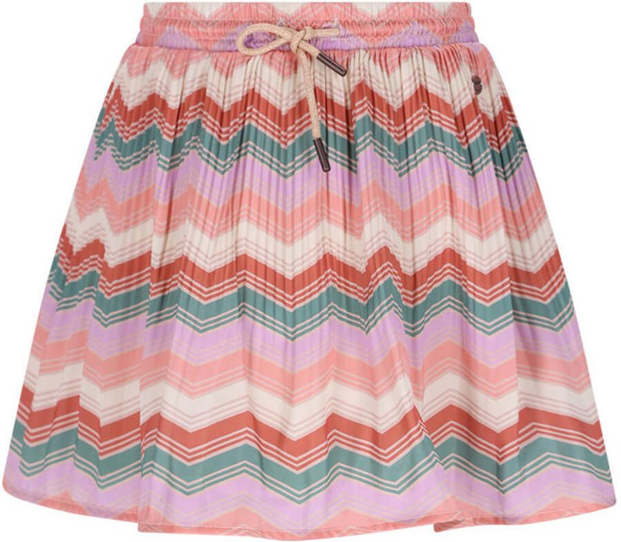 NONO Meisjes Rokken Nulan Pllissee Aop Skirt Multi - Foto 5