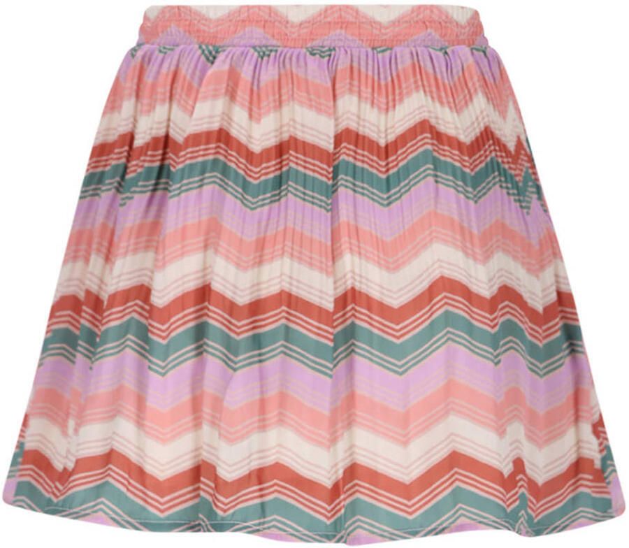 NONO Meisjes Rokken Nulan Pllissee Aop Skirt Multi - Foto 3