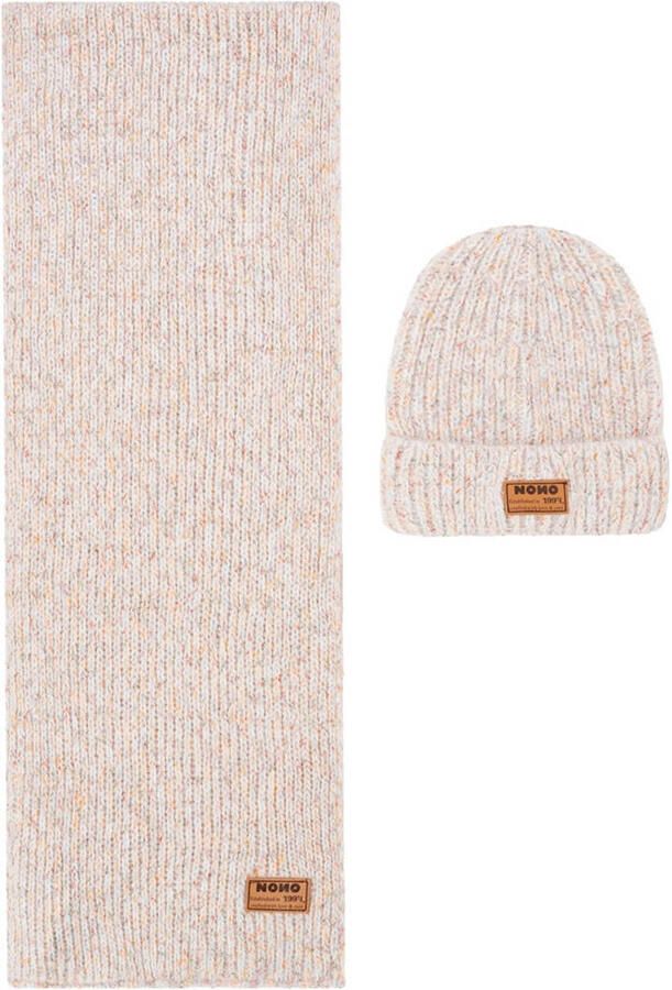 NONO muts + sjaal beige - Foto 1