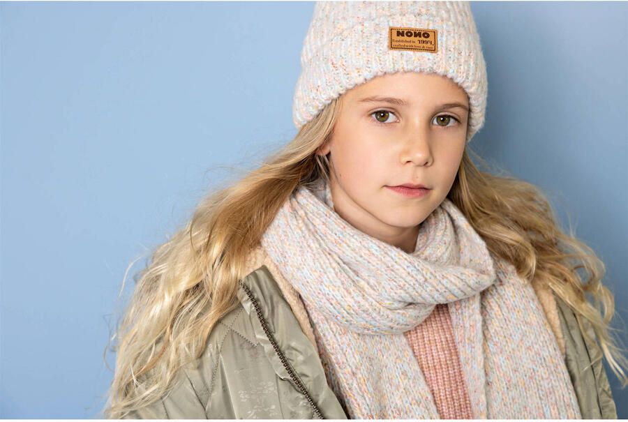 NONO muts + sjaal beige - Foto 3