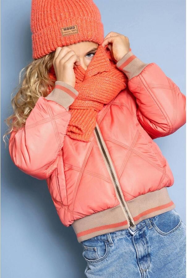 NONO muts + sjaal oranje - Foto 1