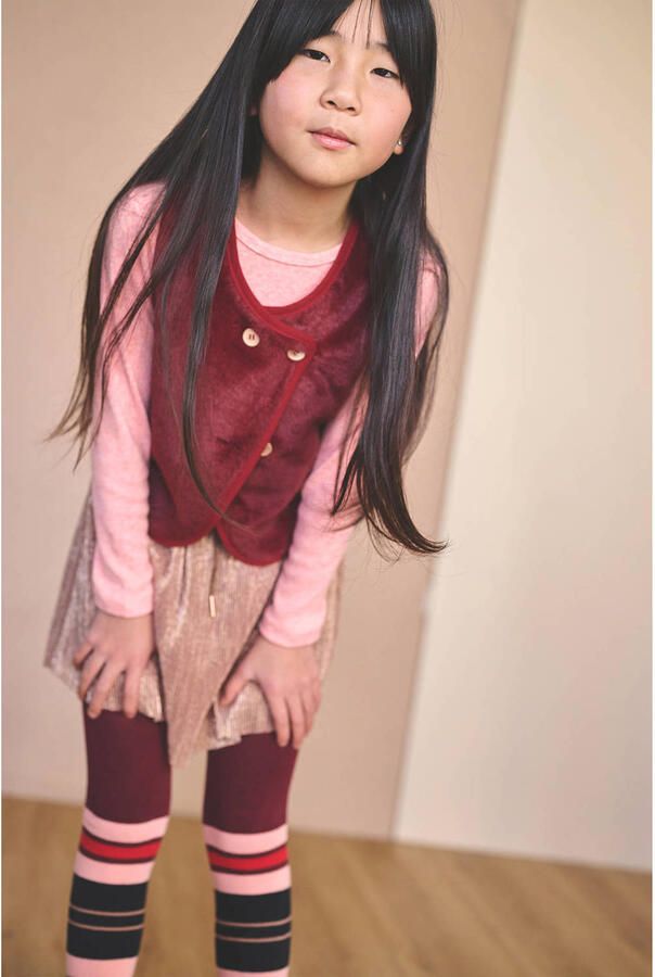 NONO Meisjes Jurken Maran Combi Dress Skirt Roze