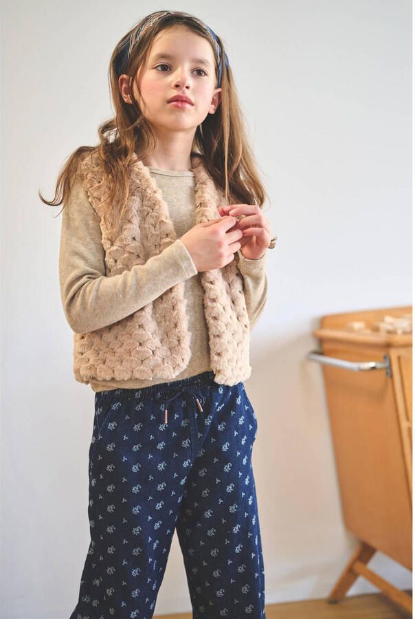 NONO rechtvallend gilet beige - Foto 2