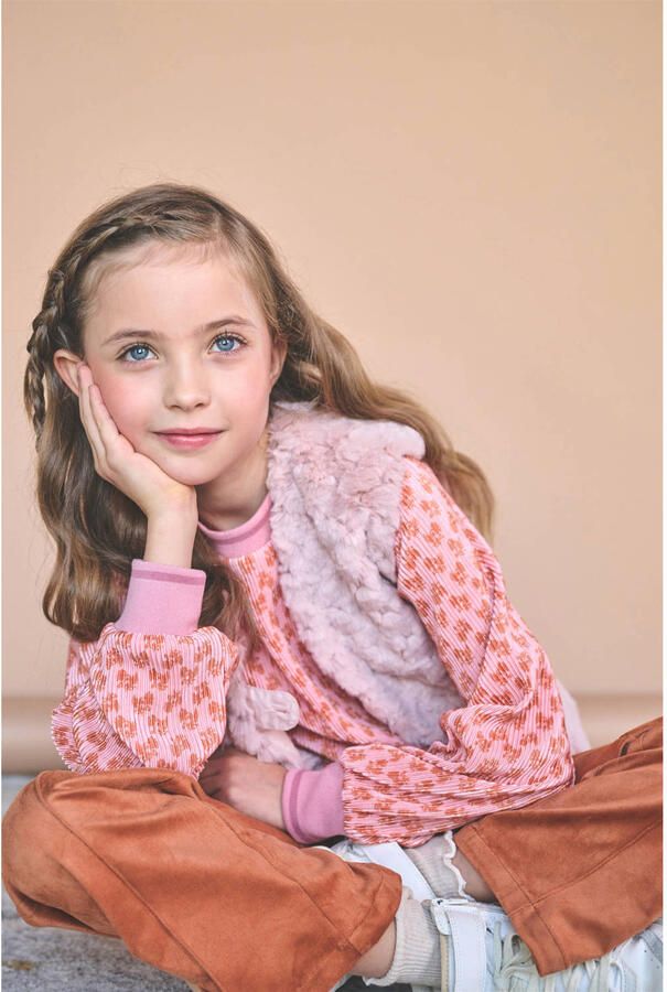 NONO rechtvallend gilet roze - Foto 3