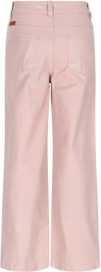 NONO Meisjes Jeans Siam Foilcoated Stretch Twill Pants Roze - Foto 6