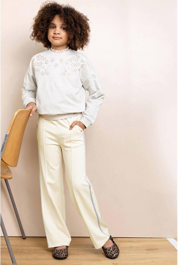 NONO regular casual broek wit