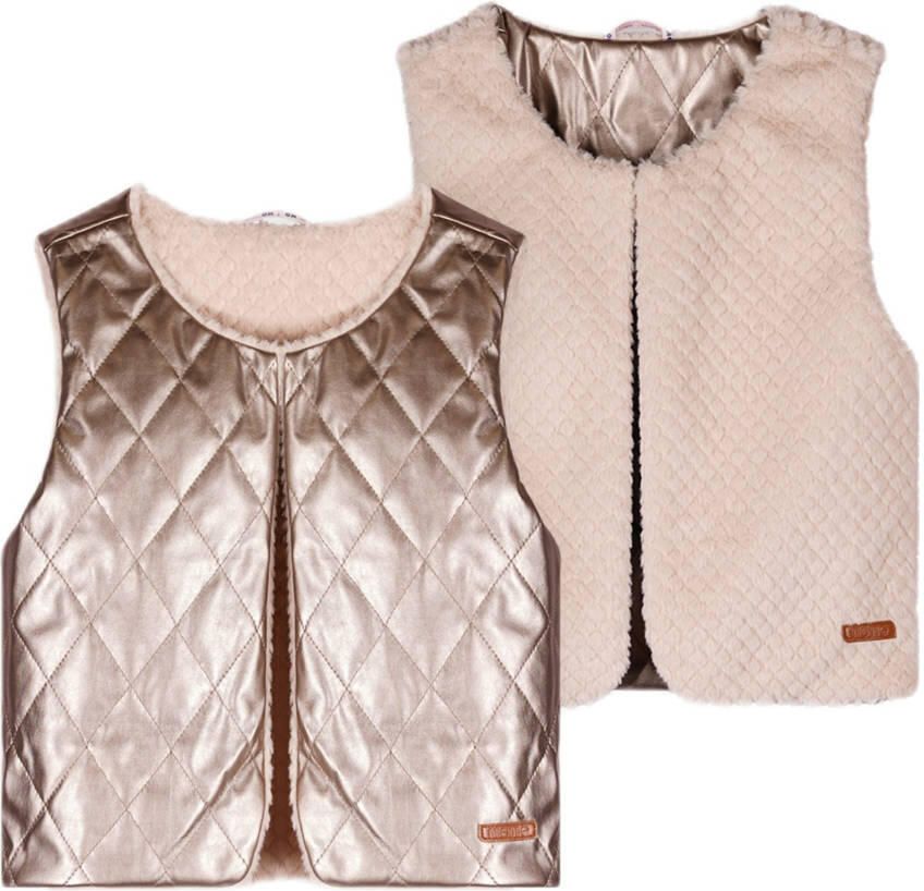 NONO Meisjes Blazers Kate Reversible Fur Gilette Beige - Foto 3