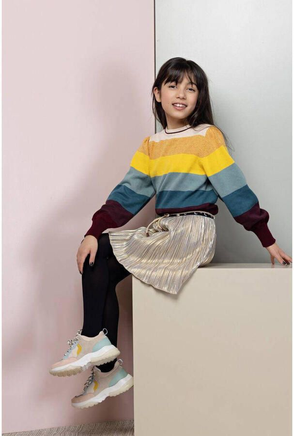 NONO Meisjes Rokken N209-5704 Goud - Foto 3