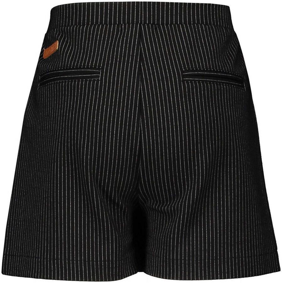 NONO skort met krijtstreep zwart Rok Meisjes Polyester Krijtstreep 116 - Foto 2