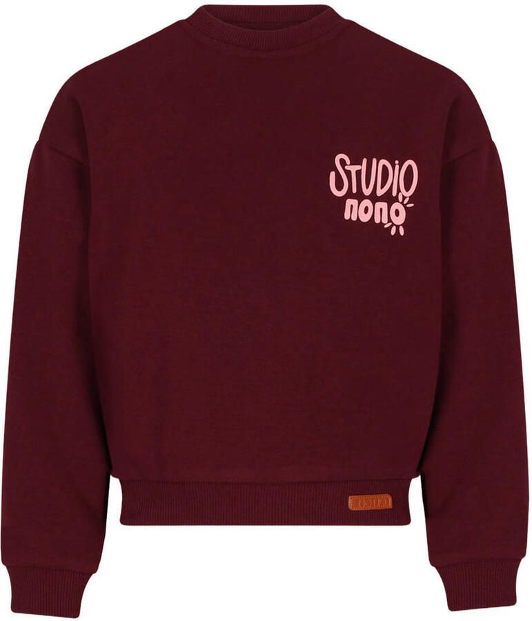 NONO Meisjes Truien & Vesten Ko Soft Furry Sweat Bordeaux