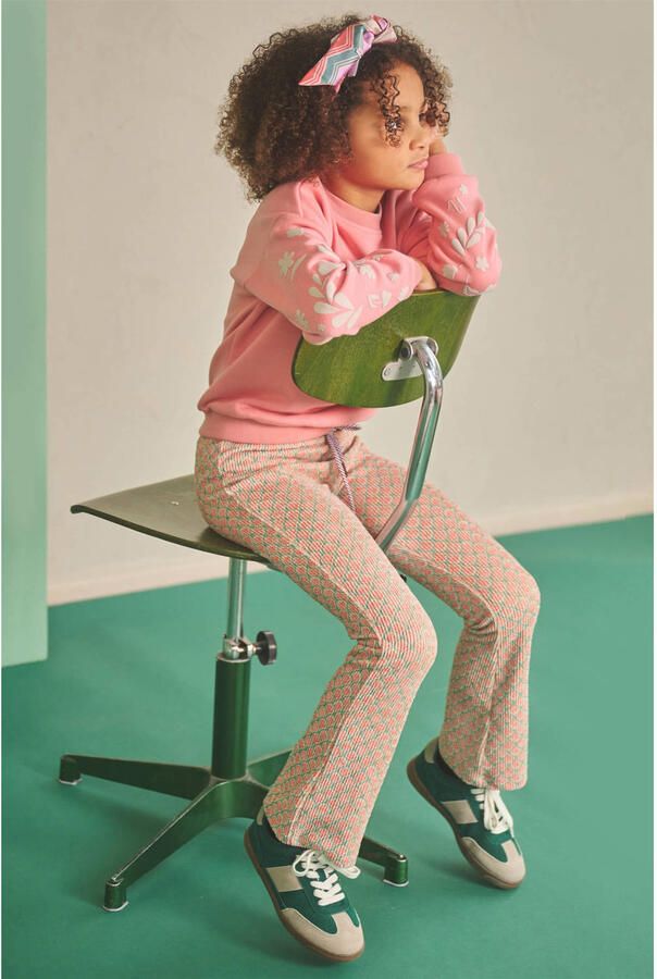 NONO Meisjes Truien & Vesten Ko Furry Sweat Roze - Foto 3