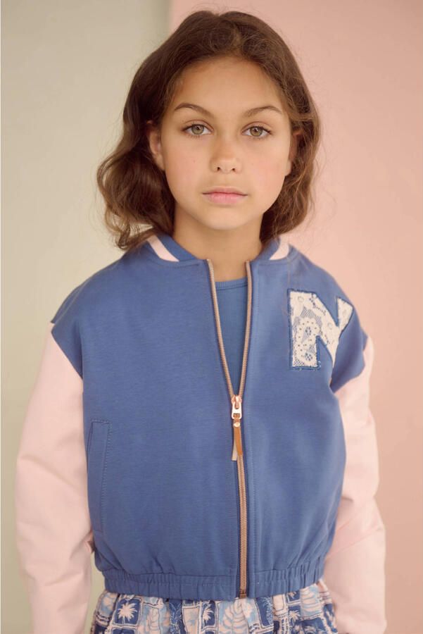 NONO sweatvest blauw