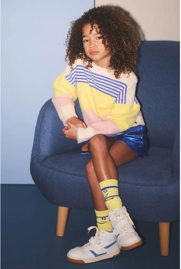 NONO Meisjes Truien & Vesten Kendra Fluffy Sweater Multi - Foto 5