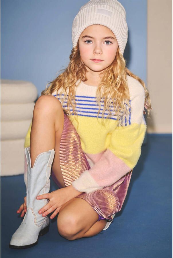 NONO Meisjes Truien & Vesten Kendra Fluffy Sweater Multi - Foto 4