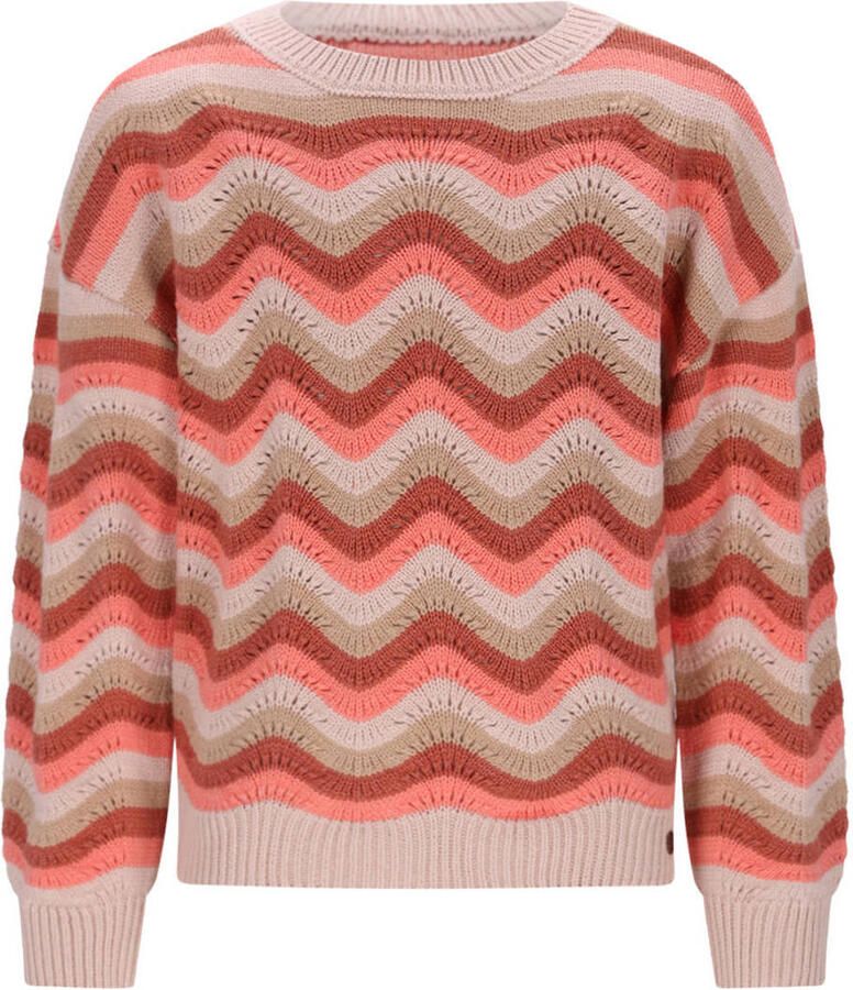 NONO Meisjes Truien & Vesten Kessy Waivy Pattern Sweater Multi - Foto 4