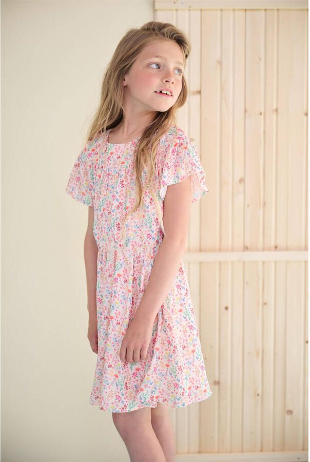 NONO Meisjes Jurken Merle Blooming Dress Multi - Foto 4