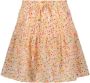 NONO rok Nellie van gerecycled polyester oranje multicolor All over print 122 128 - Thumbnail 2