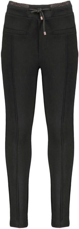 NONO slim fit broek Secla zwart