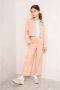 NONO straight fit broek Sayla zalmroze Meisjes Polyester 134 140 - Thumbnail 2