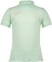 NONO T-shirt Keo met tekst mintgroen Meisjes Katoen Ronde hals Tekst 122 128 - Thumbnail 2