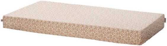 Noppies Baby Comfort Katoen (biologisch) Botanical poplin ledikant hoeslaken 60x120 cm Fog